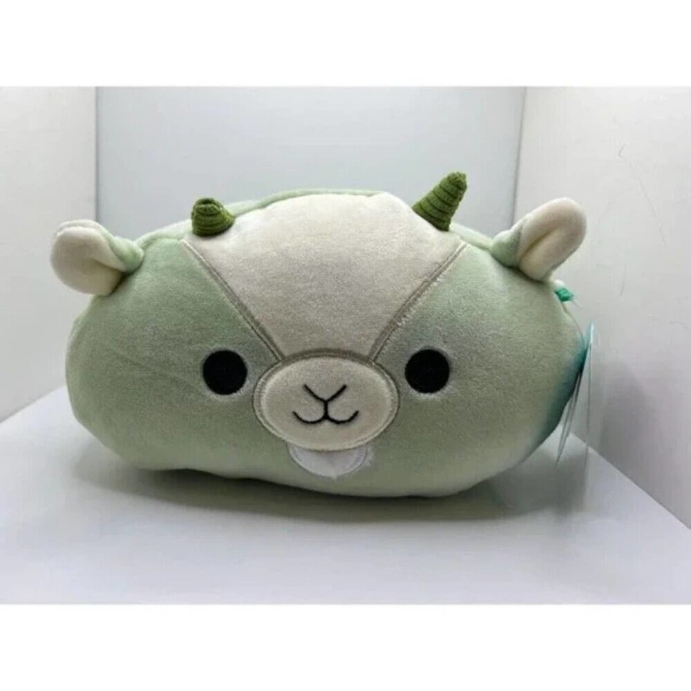 Squishmallows Palmer Stackable 12" Green Goat Kellytoy RARE & Hard To‎ Find
